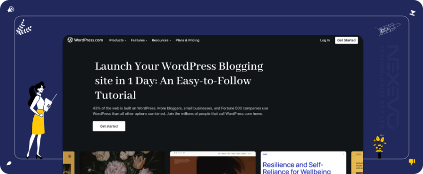 Easy Tutorial - Launch Your WordPress Blogging site in 1 Day