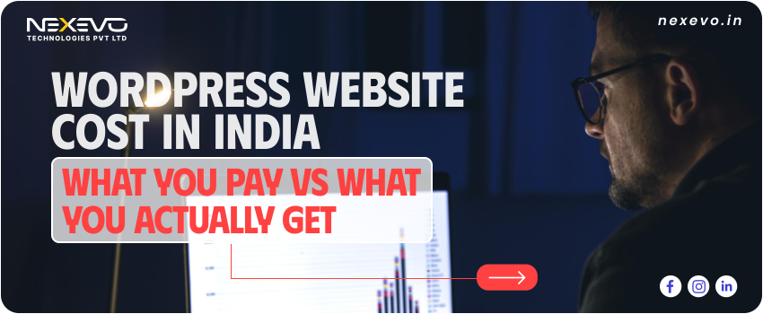 WordPress website cost in India with real pricing breakdown and hidden costs
