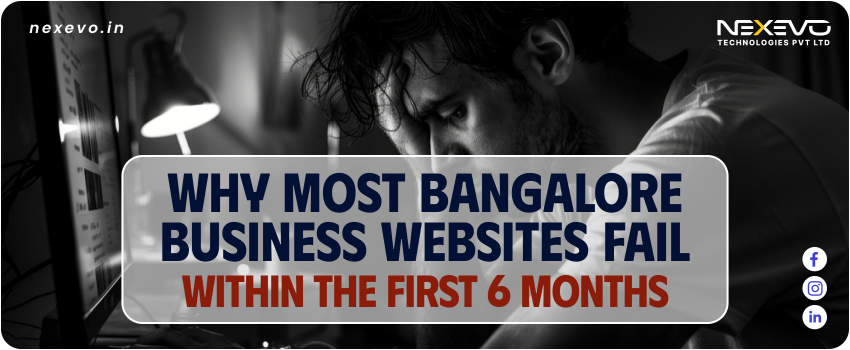 Analysis of why Bangalore business websites fail within six months