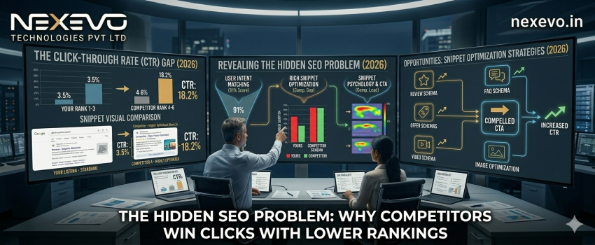 why competitors get more clicks even when ranking higher in SEO results