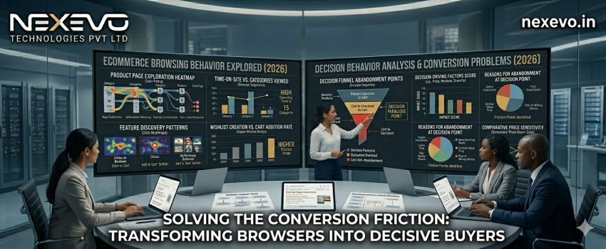 ecommerce browsing vs decision behavior explained with conversion problems