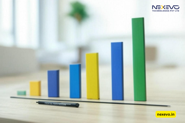 Graph comparing content quality before and after using paraphrasing tools.